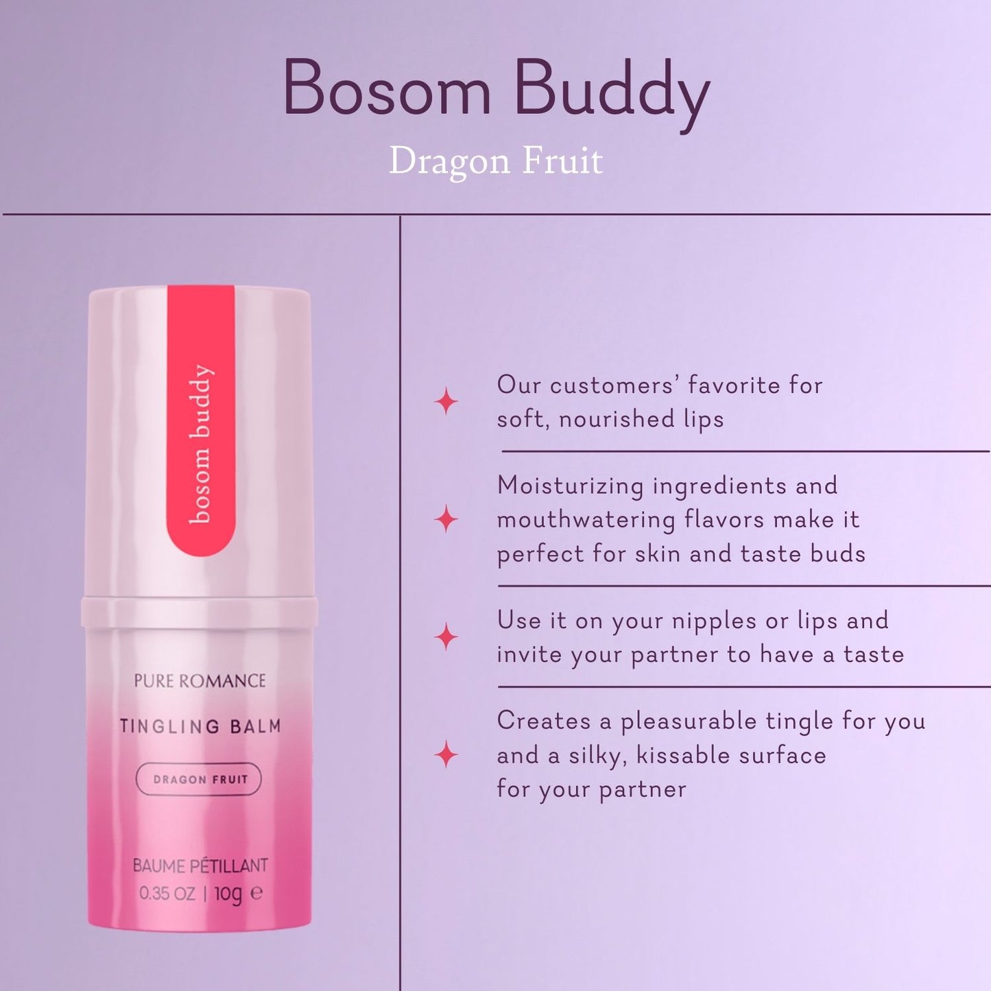 Bosom Buddy - Dragon Fruit